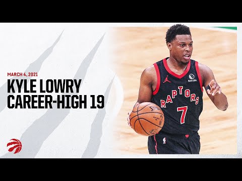 Kyle Lowry Career-High 19 Assists Game Highlights | Toronto Raptors vs. Boston Celtics