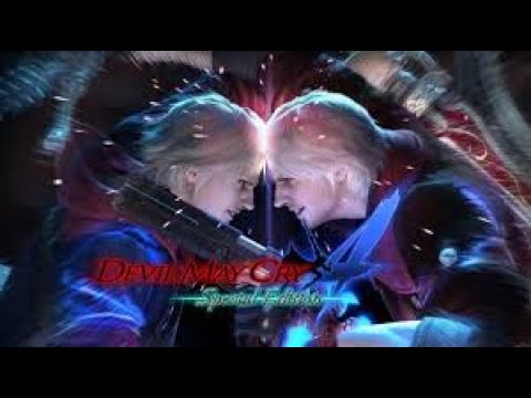 Devil may cry 4 special edition Nero VS Dante first meet full fight Scenes Gameplay First Mission