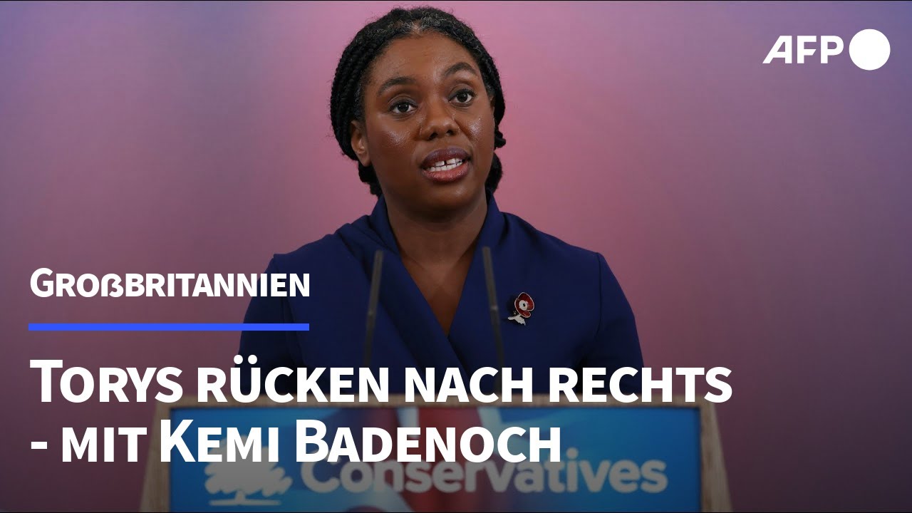 Rechtsruck bei den Torys: Kemi Badenoch neue Partei-Vorsitzende | AFP