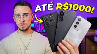 TOP 7 MELHORES Celulares até R$1000 CUSTO-BENEFÍCIO em 2026!!! - BOM e BARATO