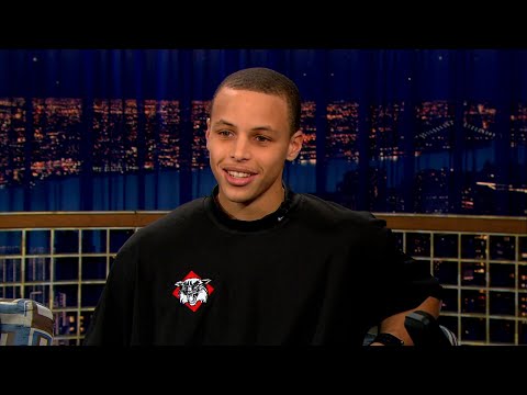 Stephen Curry On His Historic Run At The 2008 NCAA Tournament - "Late Night With Conan O'Brien"