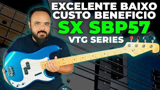 BAIXO BOM E BARATO: SX BASS SBP57 PRECISION CUSTA MENOS DE R$1600,00 E TEM TIMBRE INCRÍVEL!!!