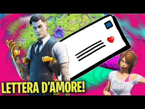 MIDA SCRIVE UNA LETTERE D'AMORE A TINA ! - Fortnite