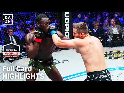 2025 PFL World Tournament Finals: Thad Jean vs. Logan Storley | Full Card Highlights