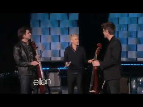 2CELLOS - Welcome To The Jungle (Live on Ellen Degeneres)