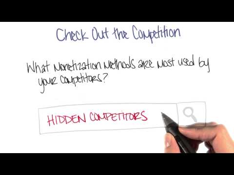 Competitor Monetization Methods | Monetization Strategies | App Monetization | Udacity
