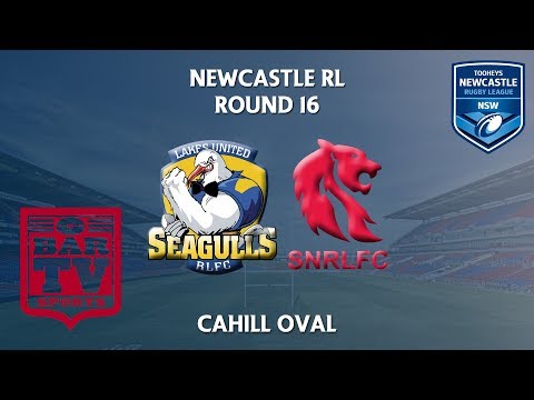 2018 Newcastle RL Round 16 - Lakes United Seagulls v South Newcastle Lions