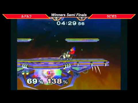 MasterHand 4 - WinnersSemiFinals Rudolph(Marth) vs. Tapioka(Falco)
