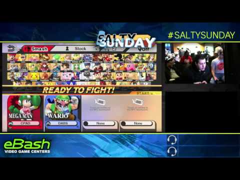 Salty Sunday @ eBash 45 (WiiU) - Plokmok VS Daboneman - Winners Round 3