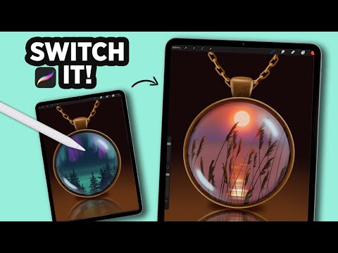 How to add a NEW IMAGE to your existing ARTWORK in PROCREATE