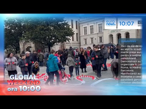 Global Weekend - Știrile Euronews România - de la ora 10:00 - 5 octombrie 2025