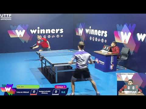 Teteruk Mikhail - Nadporozhskii Aleksey.WINners. CUP Table Tennis 7 26.12.2020 12:45