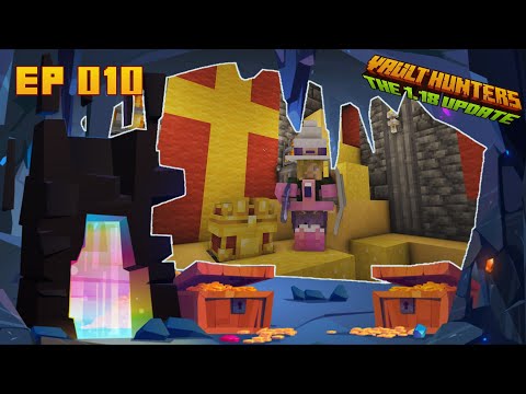 S1ipperyJim - SKY VAULTS EP10: Opening a Treasure Room! - Vault Hunters 1.18 (Modded Minecraft)