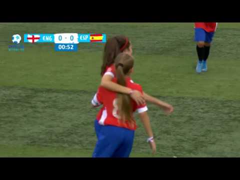 DNC19  MATCH GIRLS ENGLAND SPAIN