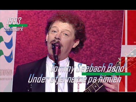 eurovision 1993 Denmark 🇩🇰 Tommy Seebach Band - Under stjernerne pa himlen ᴴᴰ