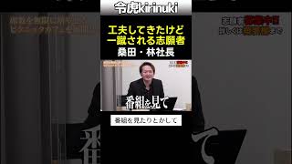 工夫してきたけど一蹴される志願者 #令和の虎 #林社長 #桑田社長 #Shorts