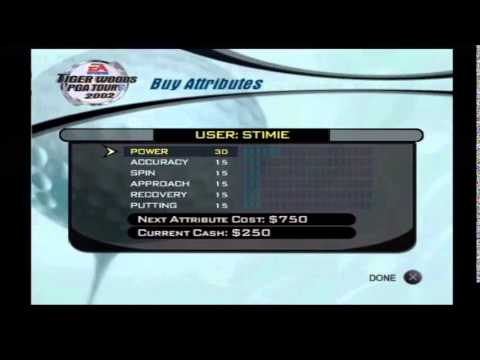 Tiger Woods PGA Tour 2002 Playstation 2