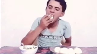 تحدي البيض المسلوق