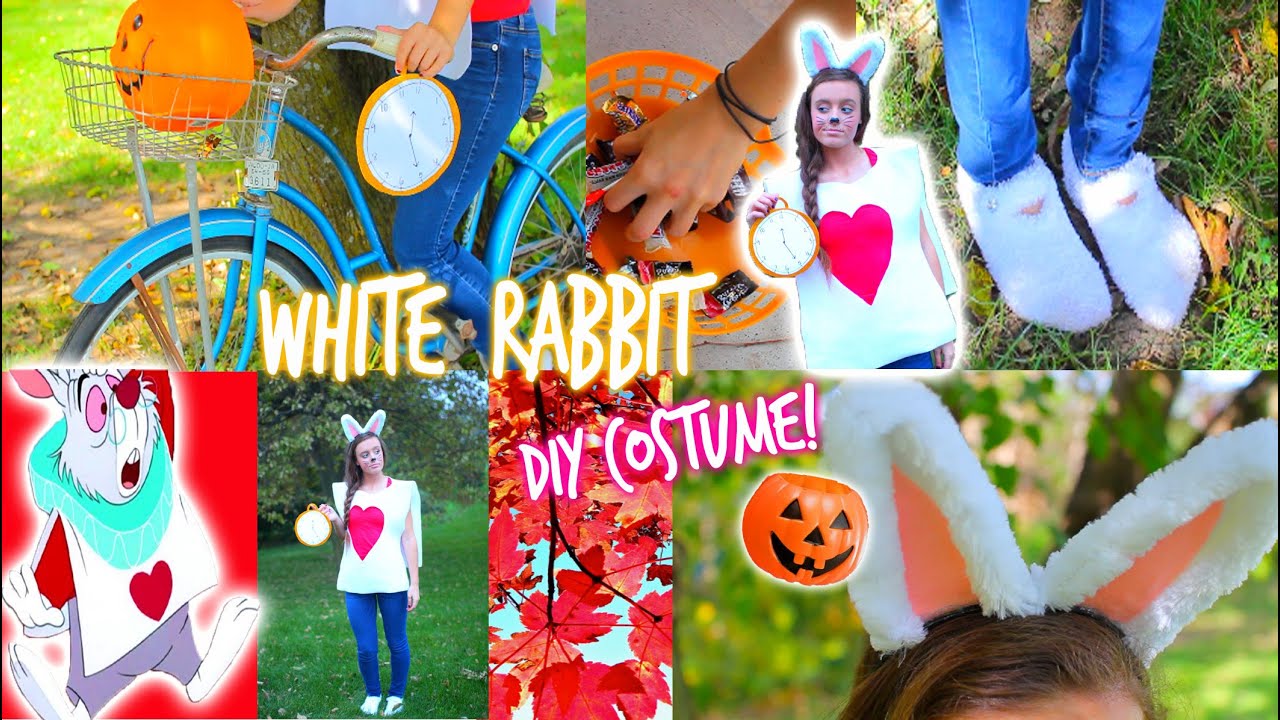 Watch video DIY: White Rabbit Halloween Costume! Now DIY: White Rabbit Halloween Costume!