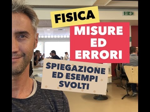 lezione LIVE di FISICA facile.....oggi parliamo di MISURE ED ERRORI di misura ;)