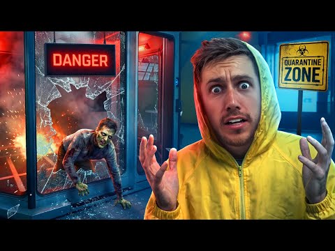 A ZOMBIE ESCAPED!? (QUARANTINE ZONE)