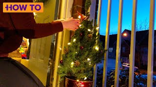 Christmas Lights for tiny apartments: ALL the best tips and tricks 🎄