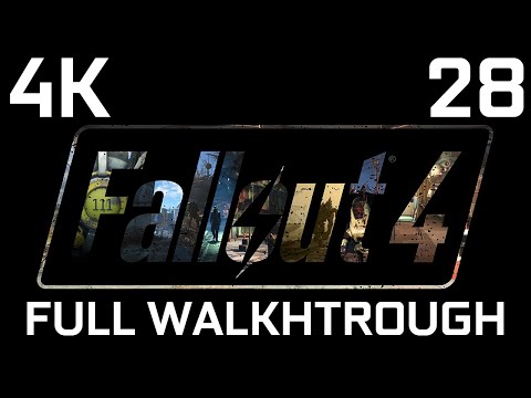 FALLOUT 4 - SURVIVAL MODE - Part 28 - 189 Mods - Full Walkthrough [4K]