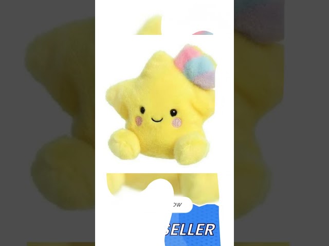 Vídeo relacionado con AURORA, Palm Pisces Star 33622-Peluche (12,7 cm), Color Amarillo (33622)