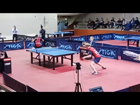 OLAH Benedek - NAUMI Alex|Men's singles final|Finnish championships 25-26.3.2023
