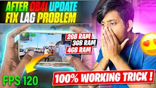 After OB.41 Update Fix Lag Problem 100% Working Trick😍🔥 || Garena Free Fire