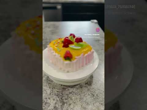 #mango #cake #delicious #punjabisong #delicious #india #indianausa #egglesscake #birthday