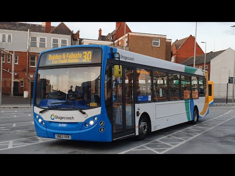 TRANSFER: Journey on Route 30 | SN63VVR/36980 - Stagecoach North East: ADL E20D/ADL Enviro 200