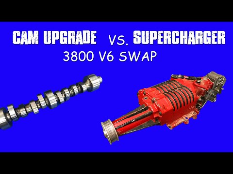 HOW TO MAKE MORE HP : CAM SWAP A SUPERCHARGED 3800 L32/L67. MAKE MORE HP AT LOWER BOOST. DIY, LOW $.