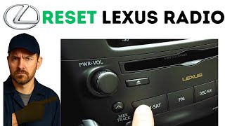 How To Reset Lexus Audio System (3 Radio Relearn Methods)