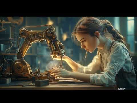 Futures of The Past - Mechanical Hearts - 19th Century Steampunk Sci-Fi - AI Quantum Steam  4K_R