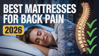 8 Best Mattresses for Back Pain in 2026 | Wake Up Pain-Free & Rest Better