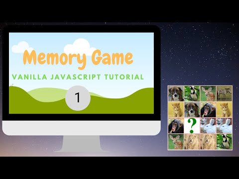 Memory Game In Vanilla Javascript