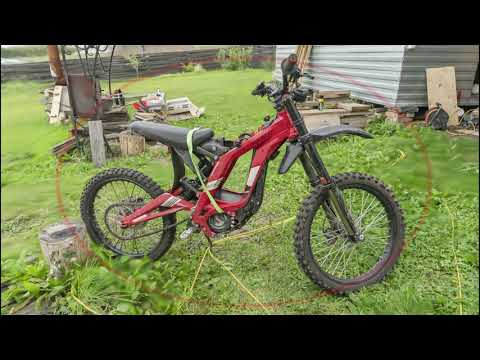 Surron X Gaussian splatting test demo