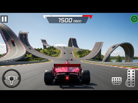 Ultimate Formula Car Racing Stunts 3D - Impossible Mega Ramp GT Car 3D - Android Gameplay