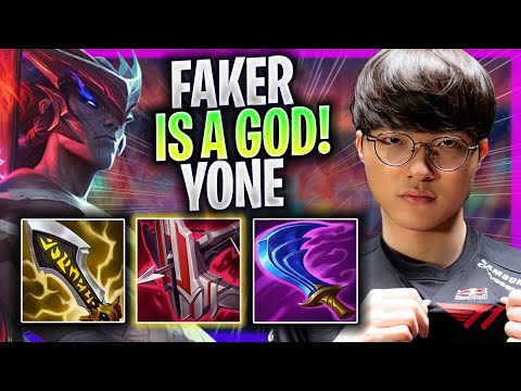 FAKER IS A GOD WITH YONE! - T1 Faker Plays Yone MID vs Kassadin! | Season 2023