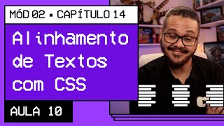 Alinhamento de textos com CSS - @Curso em Vídeo HTML5 e CSS3