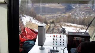 preview picture of video 'funiculaire les arcs 1600 going up'