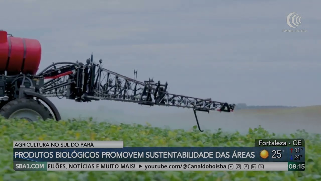Produtos biológicos promovem a sustentabilidade da agricultura no sul do Pará