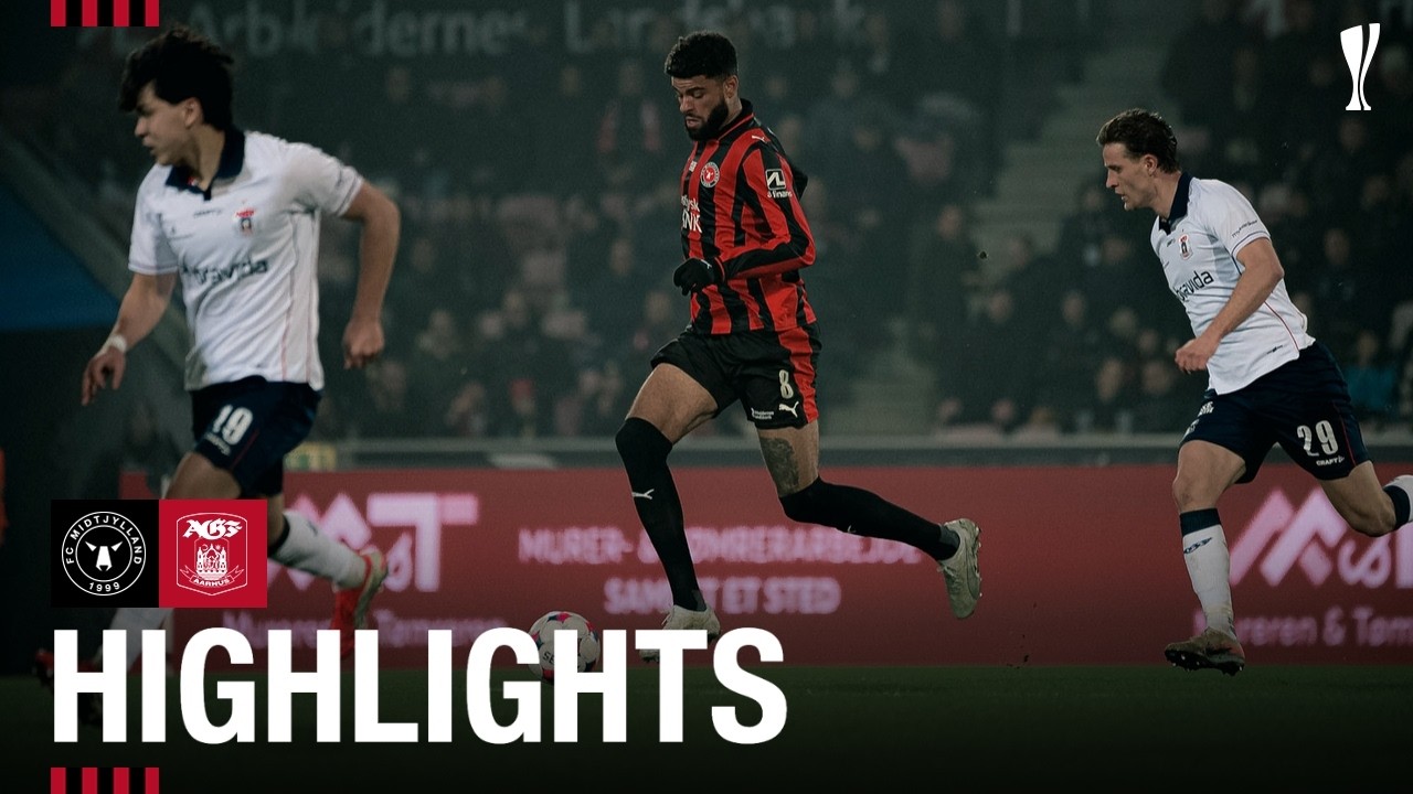 Midtjylland vs AGF Highlights