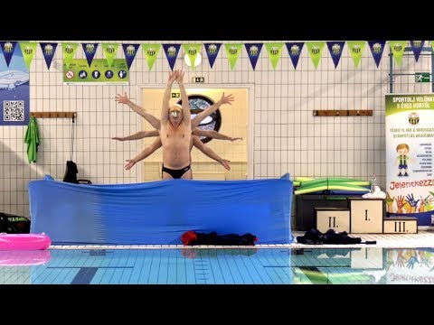 Synchronized swimming fun at Advent Swimming Gala 2018 / Alexsys cinematography