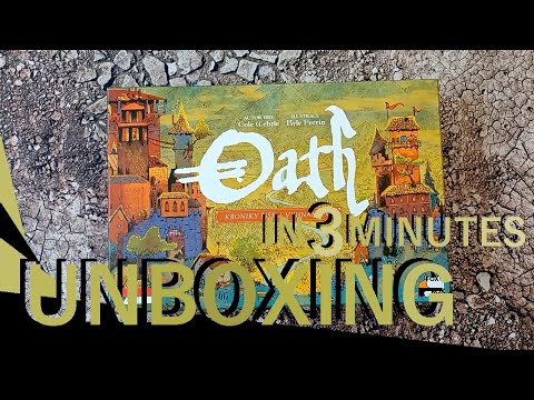Oath: Chronicles of Empire and Exile UNBOXING in 3 minutes