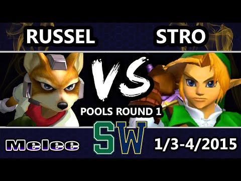 Sweet Prologue - Russel (Fox) Vs. Stro (Link) SSBM Singles Pools - Smash Melee