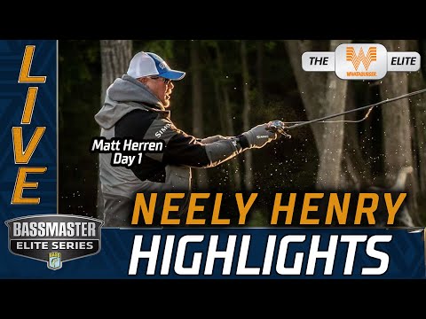 Day 1 - Bassmaster LIVE Highlights - Neely Henry