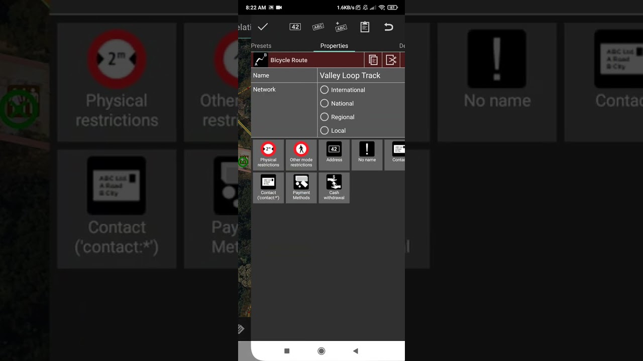 Vespucci - Remove member from relation