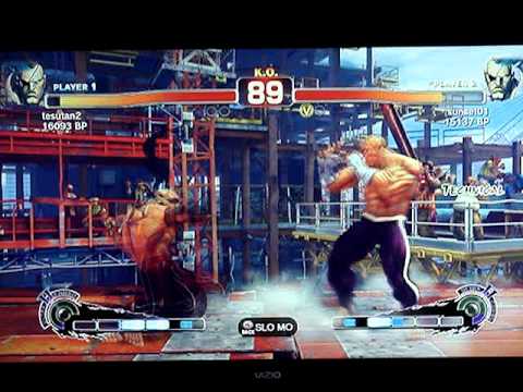 SSF4: testun2 (Sagat) vs sunset01 (Sagat) -   Japanese XBL ranked